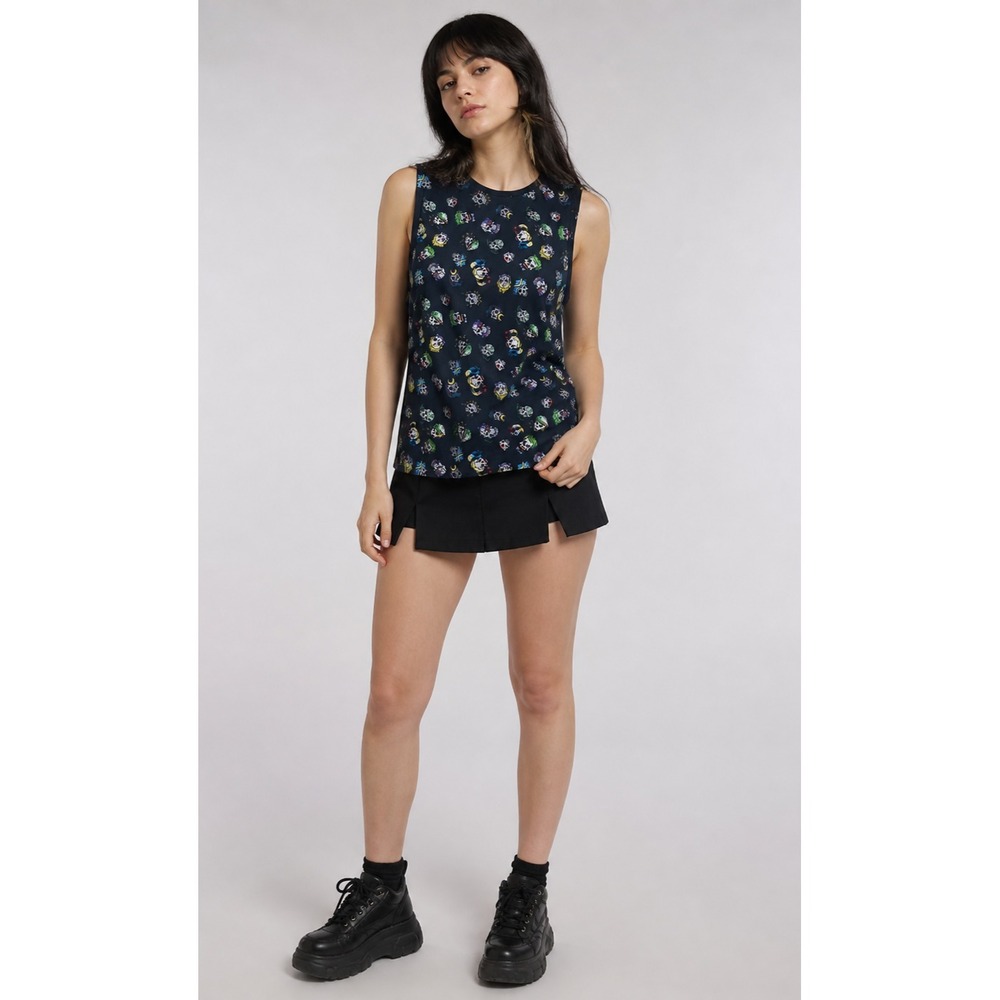 Hot Topic Suicide Squad Tank Womens Large‎ Black Polyesetr Graphic New with Tags